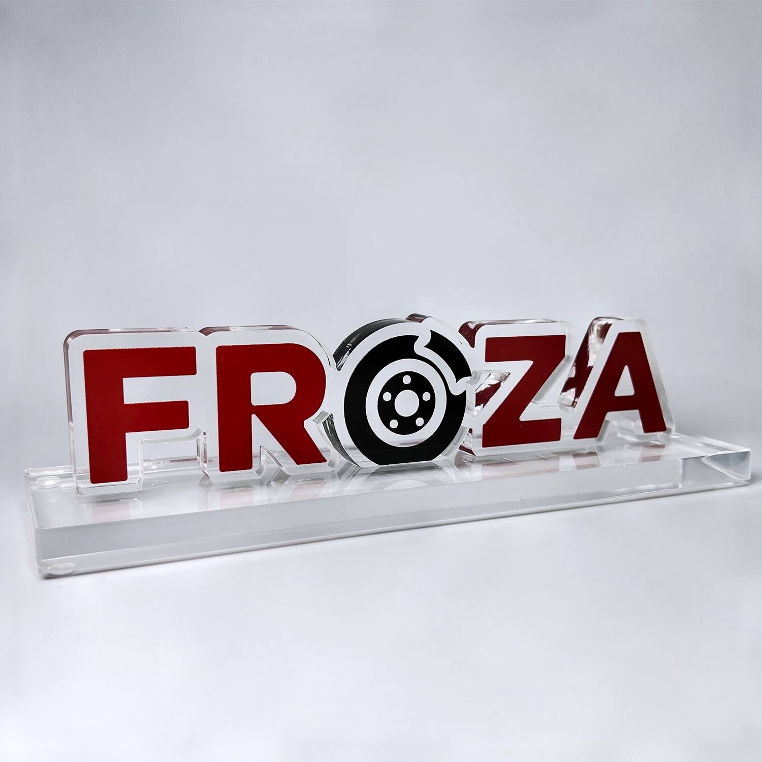 Сувенир из стекла с нанесением для FROZA