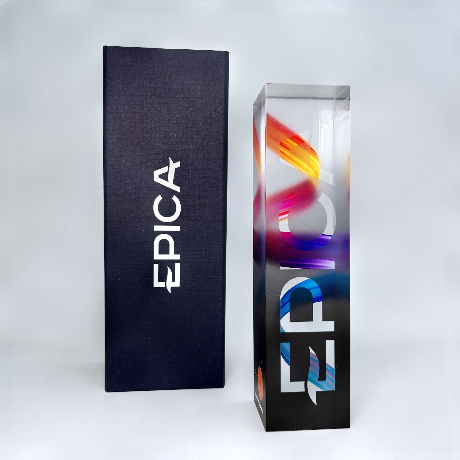 Яркая стела для компании EPICA