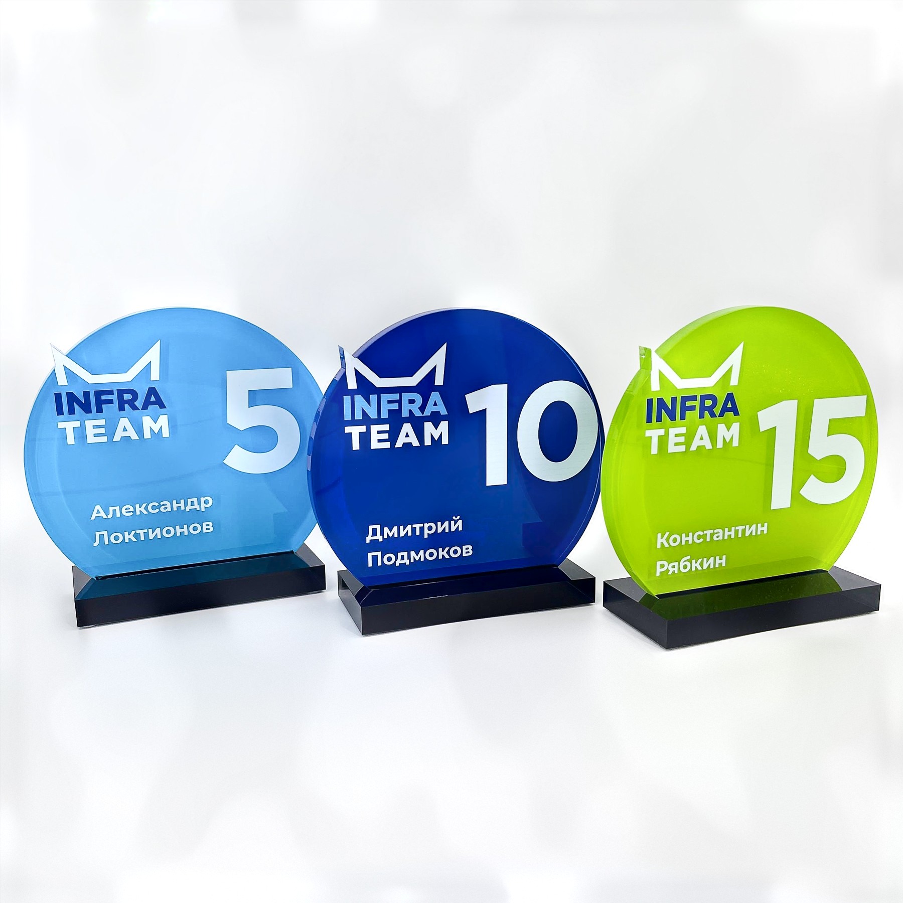 Акриловая награда «INFA TEAM»