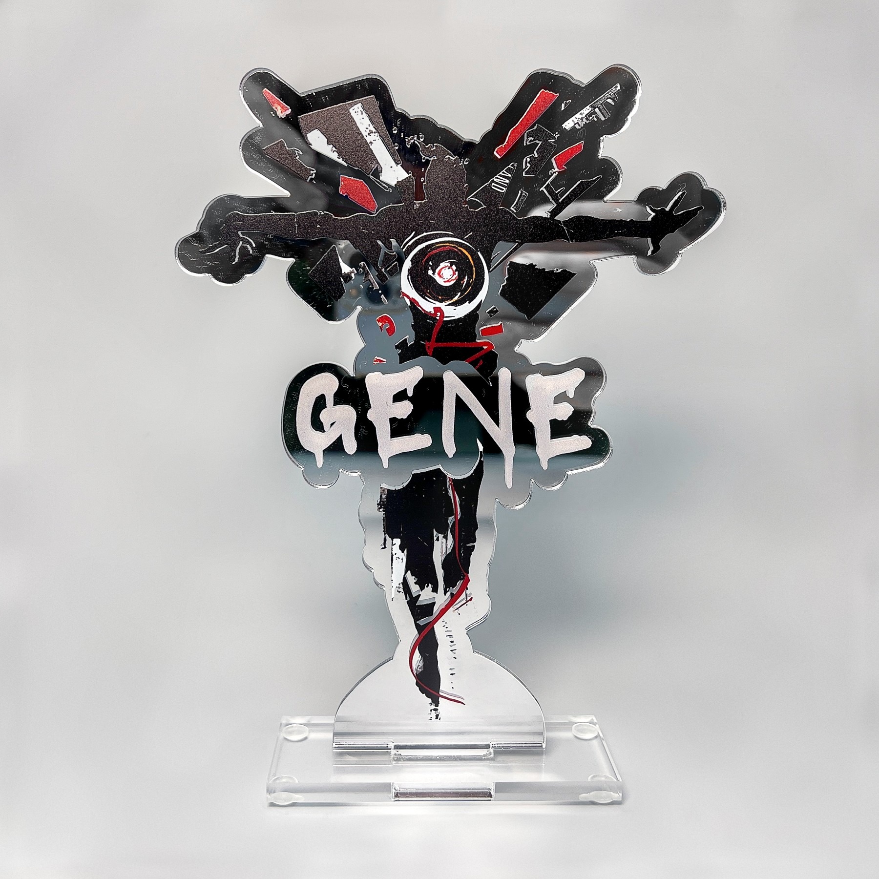 Статуэтка наградная из зеркального акрила «GENE»